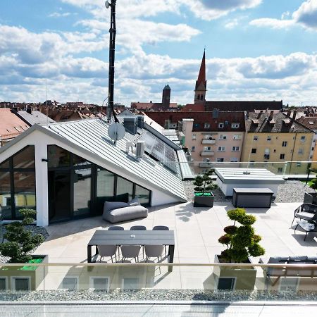 The Penthouse At Eco Smart Apartments Nuremberg Exterior photo